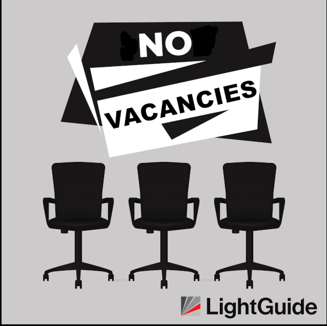 No vacancies: